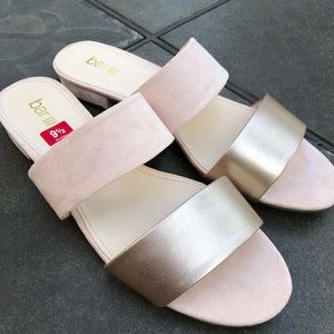 Rose Gold Sandals 9.5